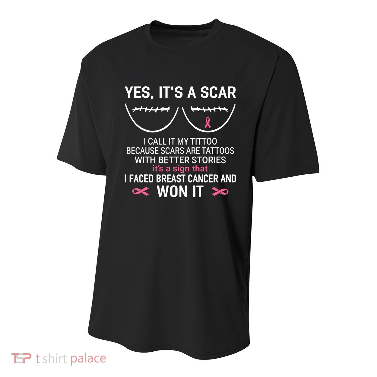 Yes ItS A Scar I Call It My Tittoo Youth Performance Sprint T-Shirt
