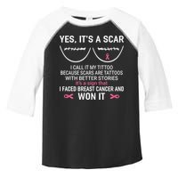 Yes ItS A Scar I Call It My Tittoo Toddler Fine Jersey T-Shirt