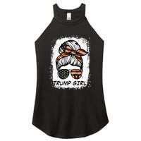 Yes IM A Trump Girl Get Over It Trump 2024 Election Gifts Women's Perfect Tri Rocker Tank