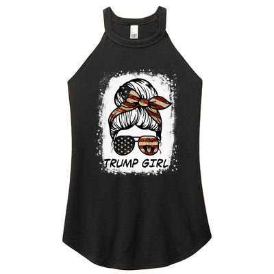 Yes IM A Trump Girl Get Over It Trump 2024 Election Gifts Women's Perfect Tri Rocker Tank