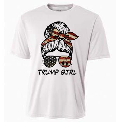 Yes IM A Trump Girl Get Over It Trump 2024 Election Gifts Cooling Performance Crew T-Shirt