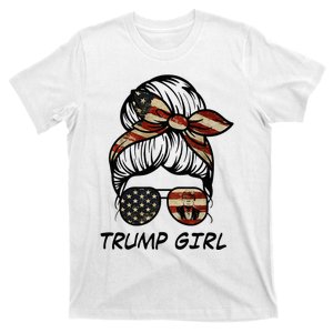 Yes IM A Trump Girl Get Over It Trump 2024 Election Gifts T-Shirt