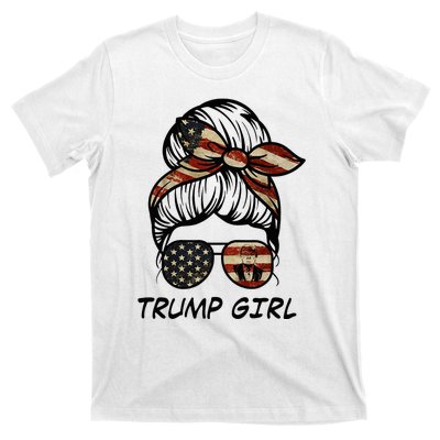 Yes IM A Trump Girl Get Over It Trump 2024 Election Gifts T-Shirt