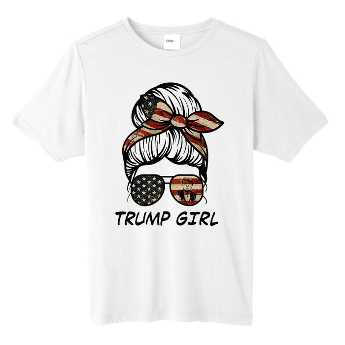 Yes IM A Trump Girl Get Over It Trump 2024 Election Gifts Tall Fusion ChromaSoft Performance T-Shirt