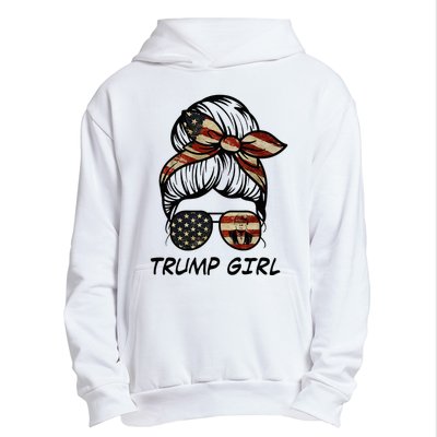 Yes IM A Trump Girl Get Over It Trump 2024 Election Gifts Urban Pullover Hoodie