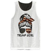 Yes IM A Trump Girl Get Over It Trump 2024 Election Gifts Mesh Reversible Basketball Jersey Tank