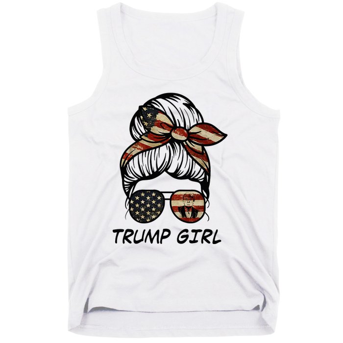 Yes IM A Trump Girl Get Over It Trump 2024 Election Gifts Tank Top