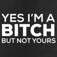 Yes Im A Bitch But Not Yours Meaningful Gift Golf Towel