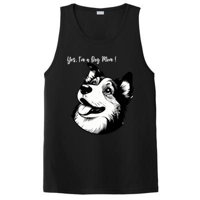 Yes Im A Dog Mom Displays Love For This Lovely Pet PosiCharge Competitor Tank