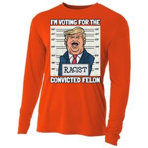 Yes IM A Trump Gets Over It Proud Trump Minimalist Gift Cooling Performance Long Sleeve Crew