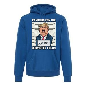 Yes IM A Trump Gets Over It Proud Trump Minimalist Gift Premium Hoodie