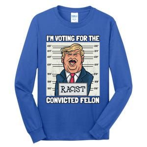 Yes IM A Trump Gets Over It Proud Trump Minimalist Gift Tall Long Sleeve T-Shirt