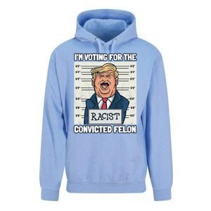 Yes IM A Trump Gets Over It Proud Trump Minimalist Gift Unisex Surf Hoodie