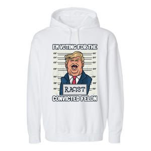 Yes IM A Trump Gets Over It Proud Trump Minimalist Gift Garment-Dyed Fleece Hoodie