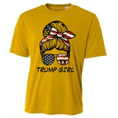 Yes Im A Trump Girl Get Over It Trump 2024 Election Gifts Cooling Performance Crew T-Shirt