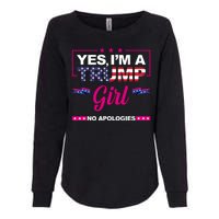 Yes Im A Trump Girl No Apologies 2024 Election Womens California Wash Sweatshirt