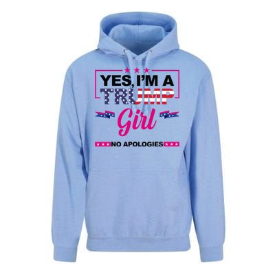 Yes Im A Trump Girl No Apologies 2024 Election Unisex Surf Hoodie