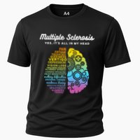 Yes ItS All In My Head Multiple Sclerosis Gift Ms Gift Cooling Performance Crew T-Shirt
