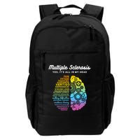 Yes ItS All In My Head Multiple Sclerosis Gift Ms Gift Backpack