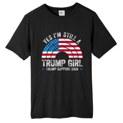 Yes IM A Trump Gift Funny Trump Support 2024 Election Gift Tall Fusion ChromaSoft Performance T-Shirt