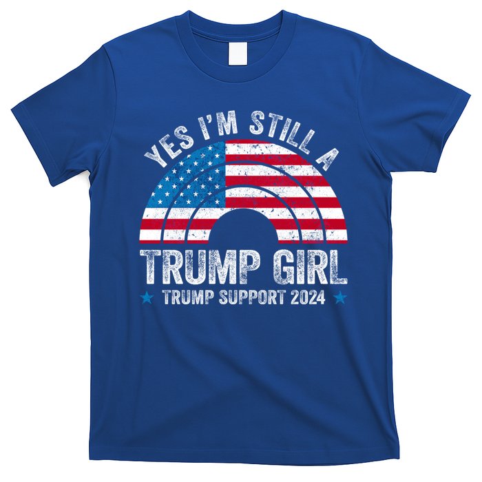 Yes IM A Trump Gift Funny Trump Support 2024 Election Gift T-Shirt