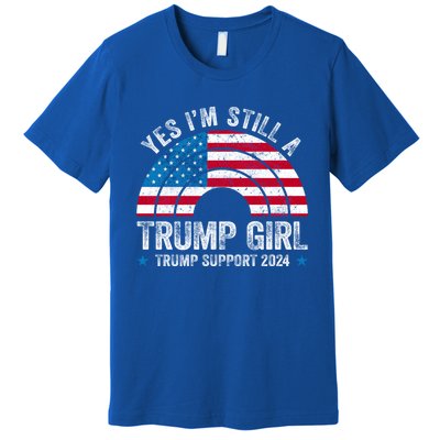 Yes IM A Trump Gift Funny Trump Support 2024 Election Gift Premium T-Shirt