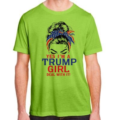 Yes I’M A Trump Deal With It Premium Adult ChromaSoft Performance T-Shirt