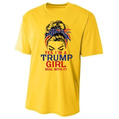 Yes I’M A Trump Deal With It Premium Performance Sprint T-Shirt