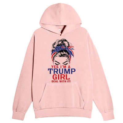 Yes I’M A Trump Deal With It Premium Urban Pullover Hoodie