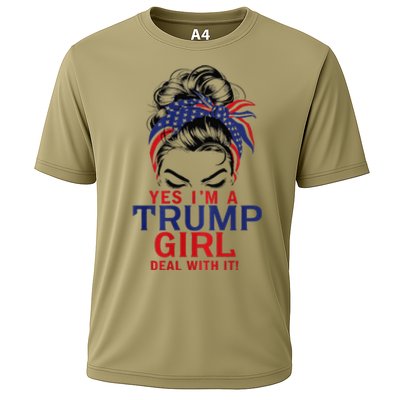 Yes I’M A Trump Deal With It Premium Cooling Performance Crew T-Shirt