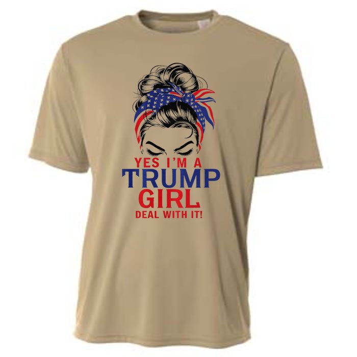 Yes I’M A Trump Deal With It Premium Cooling Performance Crew T-Shirt