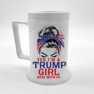 Yes I’M A Trump Deal With It Premium Beer Stein