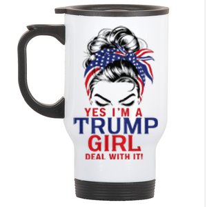 Yes I’M A Trump Deal With It Premium Stainless Steel Travel Mug