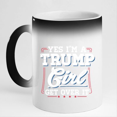 Yes IM A Trump Gift 11oz Black Color Changing Mug