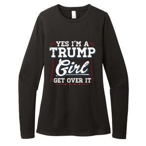 Yes IM A Trump Gift Womens CVC Long Sleeve Shirt