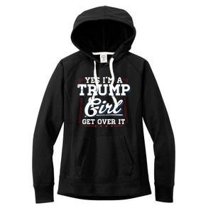 Yes IM A Trump Gift Women's Fleece Hoodie