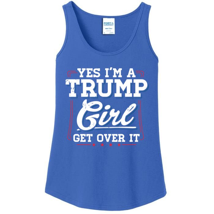 Yes IM A Trump Gift Ladies Essential Tank