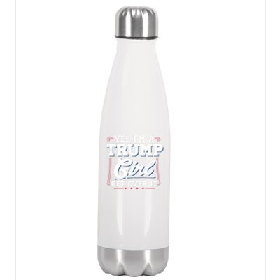 Yes IM A Trump Gift Stainless Steel Insulated Water Bottle