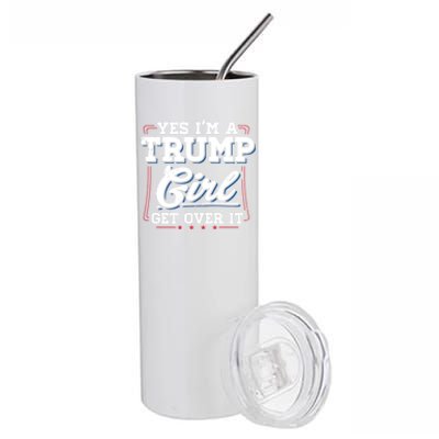 Yes IM A Trump Gift Stainless Steel Tumbler