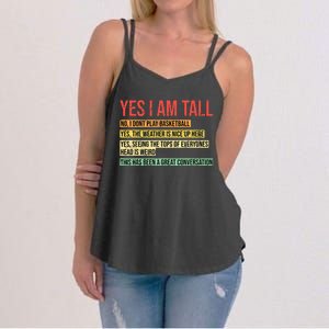 Yes I Am Tall Women's Strappy Tank