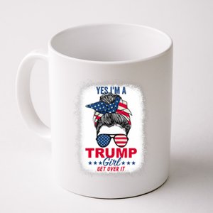 Yes Im A Trump Girl Get Over It Vneck Coffee Mug