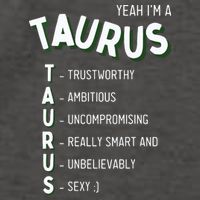 Yeah Im A Taurus Zodiac Vector Backpack