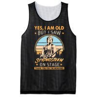 Yes I Am Old But I Saw Bruce Springs Teen On Stage Memories Vintage Mesh Reversible Basketball Jersey Tank