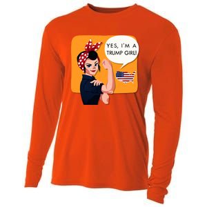 Yes IM A Trump Gift Cooling Performance Long Sleeve Crew