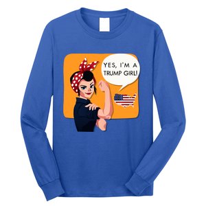 Yes IM A Trump Gift Long Sleeve Shirt