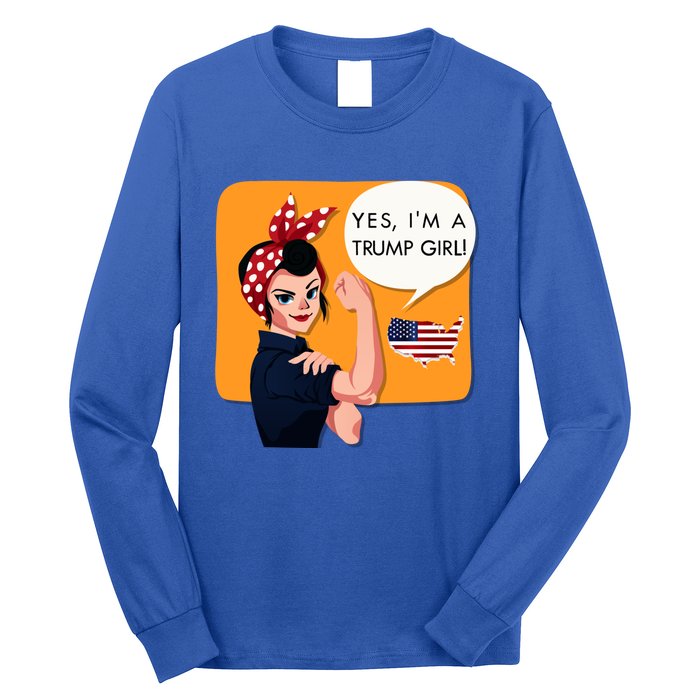 Yes IM A Trump Gift Long Sleeve Shirt