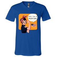 Yes IM A Trump Gift V-Neck T-Shirt