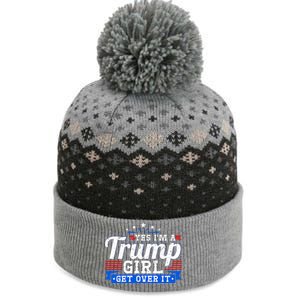 Yes IM A Trump Come Over Donald Trump Gift The Baniff Cuffed Pom Beanie