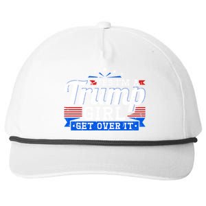 Yes IM A Trump Come Over Donald Trump Gift Snapback Five-Panel Rope Hat