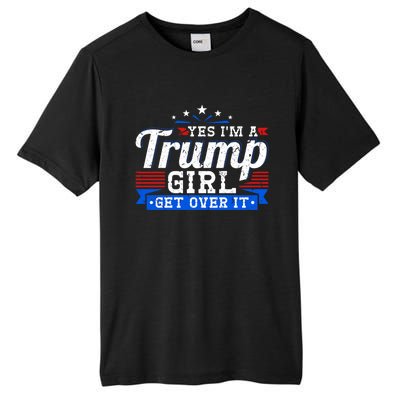 Yes IM A Trump Come Over Donald Trump Gift Tall Fusion ChromaSoft Performance T-Shirt